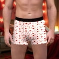 thumbnail image 2 of Men Valentine's Day Boxers Men Funny Novelty Heart Boxers, Valentines Gift for Men, 2 of 4