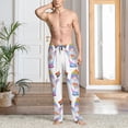 thumbnail image 6 of Lsque LGBT Gnomes Print Men's Pajama Pants, Lounge Pant - Comfortable Home Wear,Elastic Waistband, Stylish Design-Medium, 6 of 9
