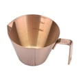 thumbnail image 1 of Taza medidora de espresso, taza de té con boquilla simple, acero inoxidable rosa, 1 of 9