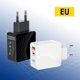 thumbnail image 4 of 30W Fast Charger with 2 Ports - PD20W + QC 3.0 for iPhone 16 Pro, iPhone 16 Pro Max, iPhone 16 Plus, iPhone 15 Pro, 15 Plus - White, 4 of 4