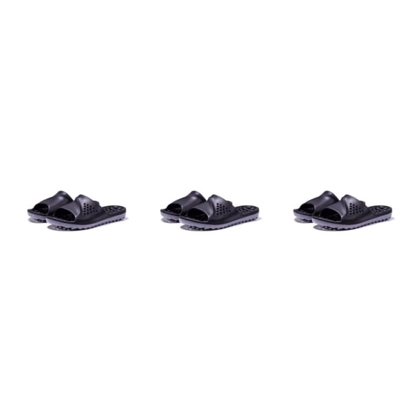 Zapatillas Badslippers Minnieouse Zapatos de baño Toboganes antideslizantes Zapatillas de playa Sandalias de masaje transpirables Interior Negro Type1 NO1