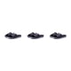 thumbnail image 4 of Qarigey Zapatillas de baño Hombres Mujeres Badslippers Toboganes huecos Zapatillas de playa Sandalias de suela blanda Interior Hogar Negro / Type1 NO1, 4 of 6