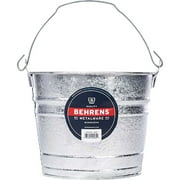 Behrens High Grade Steel 1205 5 Quart Hot Dipped Galvanized Steel Pail