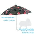 thumbnail image 4 of Phone Umbrella Suction Cup Stand - Universal Adjustable Piggy Phone Stand Sun Visor , Sun Shade Cover, Sun Shield with Suction Cup Mount Phone Holder Anti-Refection Block Glare (Gray), 4 of 15