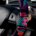 thumbnail image 5 of Elephant 14.5 Inch Printing PVC Leather Car Wheel Cover Auto Accessories - Steering Wheel Cover, Car Wheel Covers, Steering Wheel Cover, 5 of 6