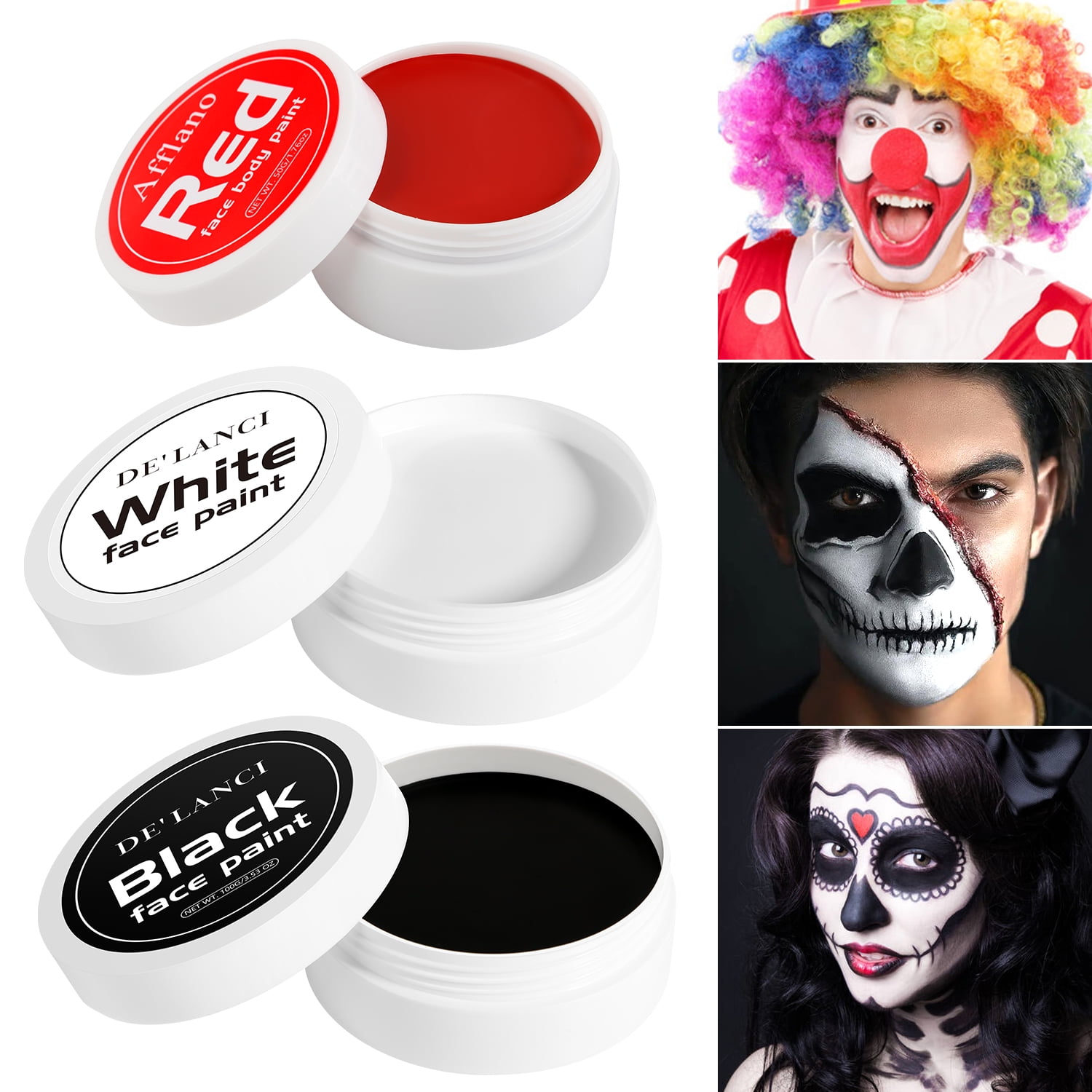 Best 1 Oz Black Face and Body Paint Stick