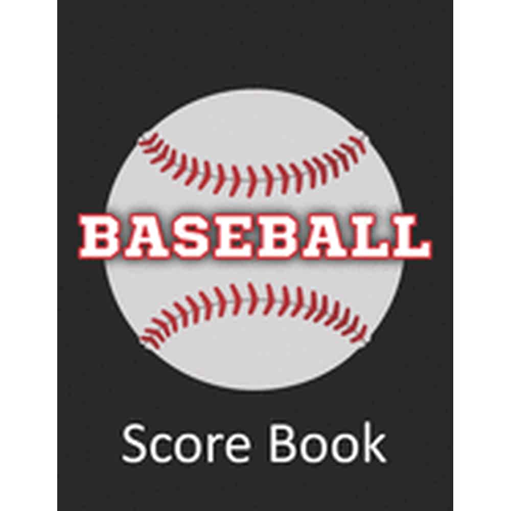BASEBALL Score Book For Scoring Baseball Games Large Size 8.5 x 11