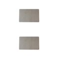 thumbnail image 4 of Monstrate Mantel de de PVC para comedor, posavasos, accesorios para el hogar, ángulo redondeado Gris 30*45cm 2Conjunto, 4 of 6