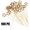White, variant on RKZDSR 100PCS Wooden Star-Shaped Cocktail Toothpicks Skewers for Appetizers and Drink Garnishes