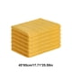 thumbnail image 3 of Juego de 6 paños de cocina de microfibra de 45 x 65 cm (17,72 x 25,59 pulgadas), ultrasuaves y absorbentes para un secado rápido y tareas de limpieza del hogar (amarillo)., 3 of 8