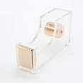 thumbnail image 4 of Clear Acrylic Adhesive Tape Dispenser, Adhesive Tape Cutter, Office Stationery, Non-slip, Easy To Use, 4 of 4