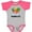Heather and Hot Pink, variant on Inktastic Naples Florida Beach Vacation Boys or Girls Baby Bodysuit