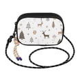 thumbnail image 2 of FORMRS Mini Crossbody Bag for Women Adjustable Rope Shoulder Casual Phone Purse, Christmas Forest, 2 of 7