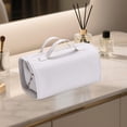 thumbnail image 3 of lionlar Makeup Bag Gift Multifunctional Cosmetic Bag for Makeup Brush Daily Use Dorm White, 3 of 6