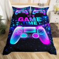 thumbnail image 1 of Juego de Funda Completa, Juego de Cama de Videojuegos 3pcs para Niños Adolescentes Niños Niñas, 1 of 5
