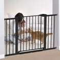 thumbnail image 1 of Puerta Seguridad Expandible Reja Escalera Para Bebés y Mascotas con Extensión y Cierre 75 a 124cm, 1 of 7
