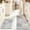 Cool Gray, variant on Aonewoe Anti Fatigue Mats for Kitchen 2 Piece Waterproof Kitchen Mats for Floor Floral Comfort Standing Mat for Kitchen Laundry, Office, Desk (17"x28"+17"x47")