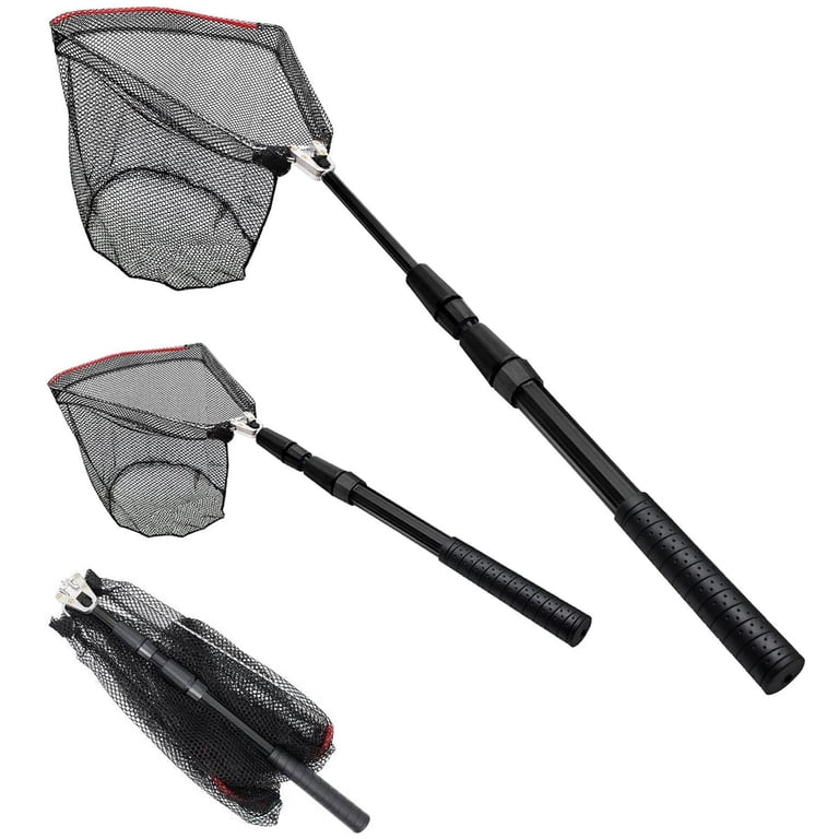 NAISHIER Collapsible Fishing Net, Telescopic Handle, 14-33 Inches photo 1