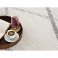 thumbnail image 4 of eRug Outlet Savannah Collection Modern Abstract Area Rug (5x8 feet) - 5'3" x 7'7", Grey, 4 of 6