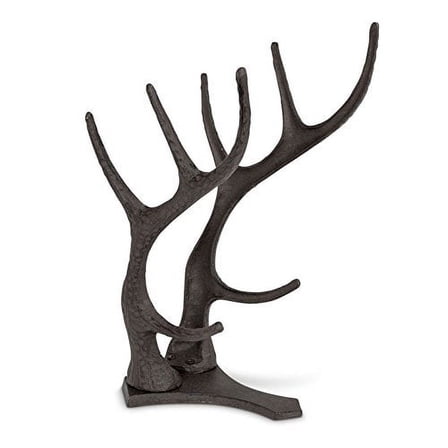 Abbott Collection Antler Wine Rack Brown, 13.5 inches H