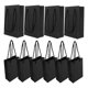 thumbnail image 5 of unbranded 10Ud Bolsas Para Regalos De Papel Negras Pequeñas Con Asa Ideal Para Presentes, 5 of 7