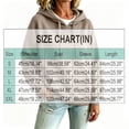 thumbnail image 2 of Women's Solid Color Pullover Hoodie with Drawstring Hood and Kangaroo Pocket Casual Everyday Sweatshirt, S-2XL, 2 of 6