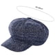 thumbnail image 5 of Boinas para mujer Gorro de lana a cuadros Gorra de repartidor de periódicos para mujer Boina para mujer Gorro de repartidor de periódicos Gorra de lana francesa Clásica Otoño Primavera, 5 of 5