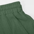thumbnail image 6 of HCYSFG Uniform Pants For Girls Back To School Solid Color Elastic Waist Side Pocket Wide Leg Trousers Casual School Wear Pants, 6 of 9
