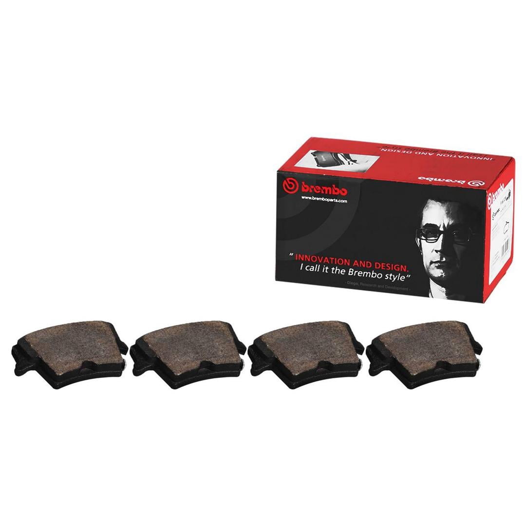 Brembo P18025N Premium NAO Ceramic OE Equivalent Pad