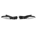 thumbnail image 2 of 2 Pcs 12V Motorcycle Turn Signal Flowing Light Amber Waterproof Blinkers Indicator Lamps Universal Fit for Motorbike ATV, 2 of 5