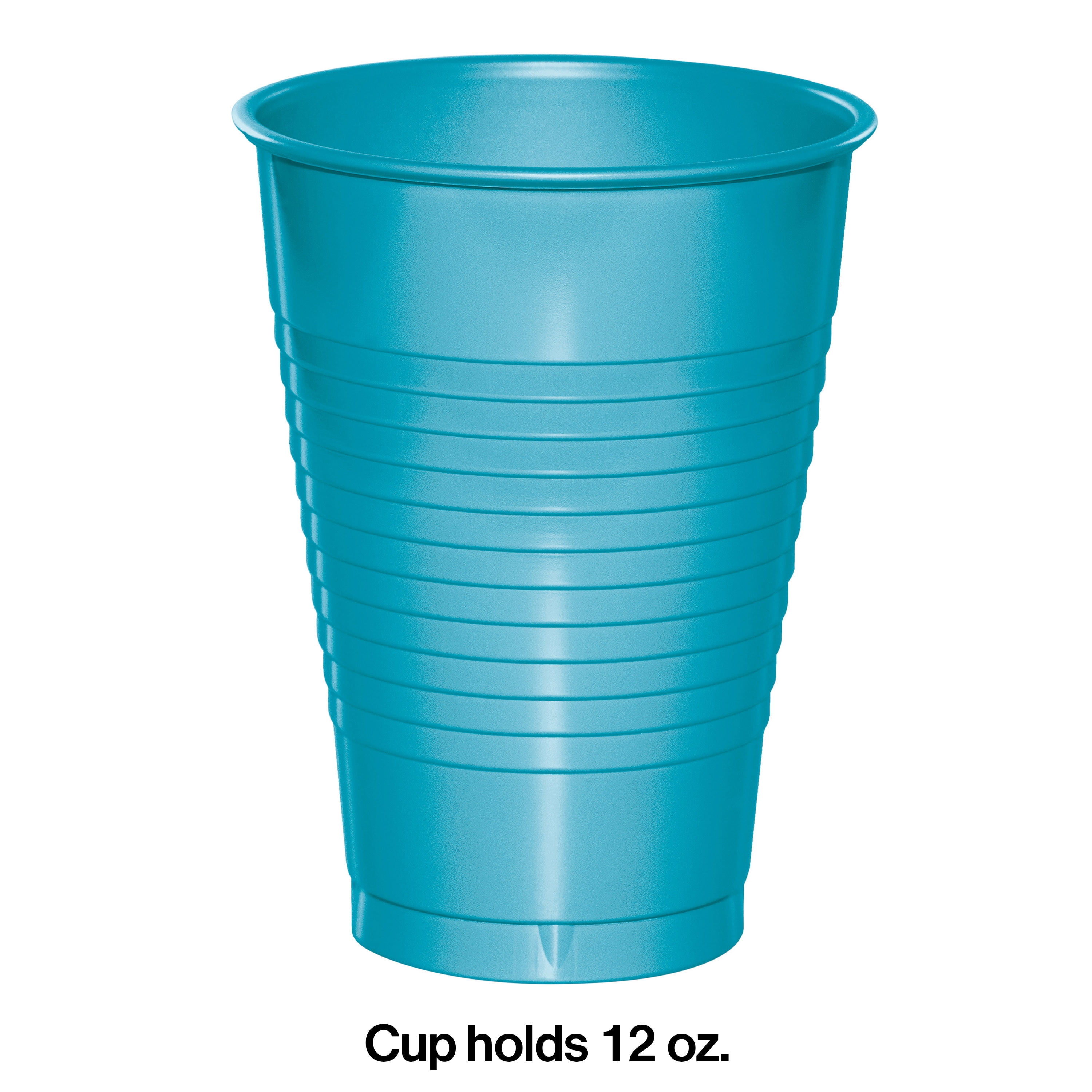 12 oz Lime Green Plastic Cups (20)