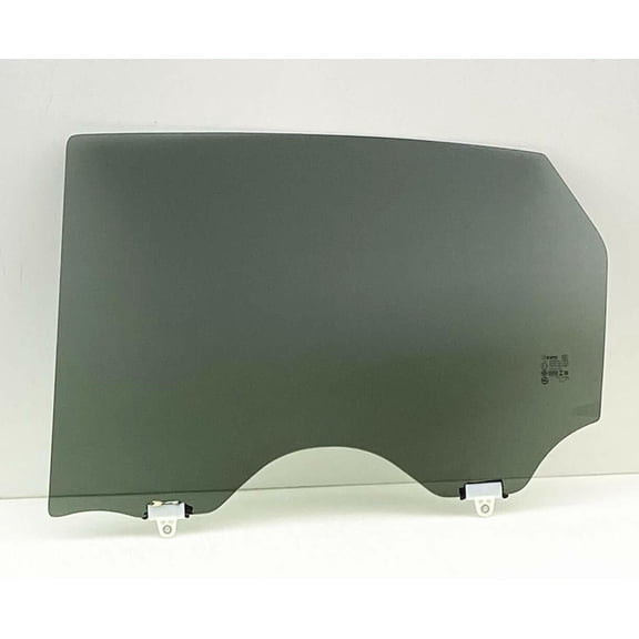 Driver Left Side Rear Door Window Door Glass Compatible with Infiniti FX35 FX45 2003-2008 Models