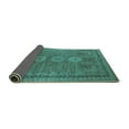 thumbnail image 2 of Ahgly Company Indoor Rectangle Oriental Turquoise Blue Industrial Area Rugs, 5' x 8', 2 of 4