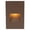 Bronze, variant on Wac Lighting Wl-Led200f-Am Ledme 5" Tall Led Step And Wall Light - Bronze