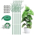 thumbnail image 5 of oshhnii 6 Pieces Plant Support Stakes Set for Garden with Twisting Ties and Plant Strap 39.7inch 100cm, 5 of 8
