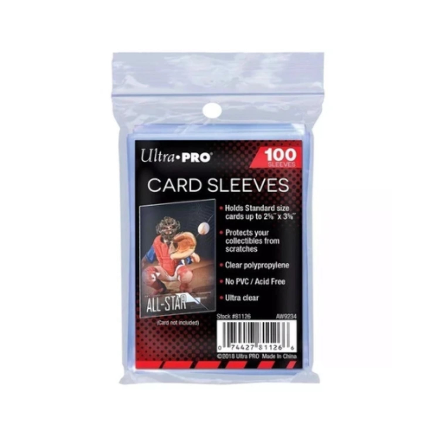 Case of 10000 Ultra Pro Penny Card Sleeves (100 packs of 100)
