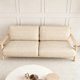 thumbnail image 5 of Funda de cojín para sofá con tacto de lino: protector de asiento de sofá suave y transpirable con base antideslizante para sala de estar, descanso diario y uso doméstico a largo plazo., 5 of 6