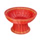 thumbnail image 3 of Cesta de frutas, cuenco de pan, centro de mesa, bandeja de frutas decorativa multiusos para rojo, 3 of 9