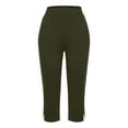 thumbnail image 6 of Pants for Women Women's Pants Casual Green Baggy Pants Women Women Lounge Pants Elastic Waist Pants for Women with Pockets Fall Pants for Women, 6 of 6