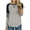 #1 Light Gray, variant on SHIBEVER Womens Tops Long Sleeve T shirts Casual Fall Clothing Fashion Crew Neck Striped Shirt Tunic Tops Color Block Top Blouses Green S