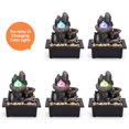 thumbnail image 5 of Tabletop Fountain Rotating Ball Rock Waterfall Fountain Office Tabletop Fountains for Home Office Decor Includes Many Natural Riv, 5 of 5