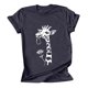 thumbnail image 5 of Xuyuer Women Plus Size T Shirts Short Sleeve Round Neck Casual Graphic Tee Tops, 5 of 6