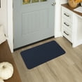 thumbnail image 2 of Mainstays Titan Solid Indoor Accent Rug, Navy, 17" x 30", 2 of 6