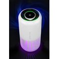 thumbnail image 3 of Purificador de aire negro con filtro HEPA verdadero con luz UV-C, mini purificador de aire que elimina el 99,97% del polvo de alérgenos del humo, purifica, 3 of 5