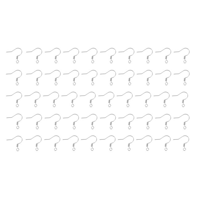 50Pcs Earring Hooks DIY Earring Parts Women Jewelry Making Accessories