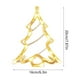 thumbnail image 3 of Decoración navideña con luz LED y gancho de ventosa, árbol de Navidad, copo de nieve, muñeco de nieve, funciona con pilas, para interior, dormitorio, escaparate, luces navideñas, blanco cálido, 3 of 5