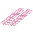 thumbnail image 2 of Anneaux de Reliure en Plastique, Peigne de Reliure 30 Trous Réutilisable Résistant à l'Usure PP pour Étudiant pour Bureau Rose, 2 of 8