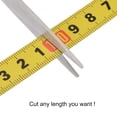 thumbnail image 5 of Self Adhesive Tape Measure 100cm Metric Right to Left Read Measuring Tape Steel Sticky Ruler, Yellow, 5 of 5
