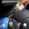 thumbnail image 2 of Visland Vacuum Cleaner Multifunctional High Power Low Noise Strong Suction Long Battery Life Desktop Sweeper Portable Handheld Cordless Mini Crumb Vacuum Cleaner for Office, 2 of 8