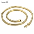 thumbnail image 6 of 2.5/3/4/5/6mm 316L Stainless Steel Men Women Round Snake Chain Necklace20"22"24", 6 of 6